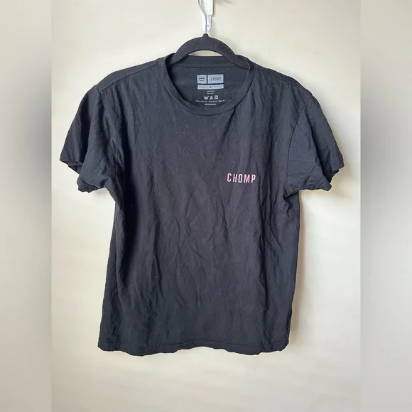 Chomp Sunset Undead Mens Black Graphic Skull T Shirt Size Medium 100% Cotton - Picture 2 of 5